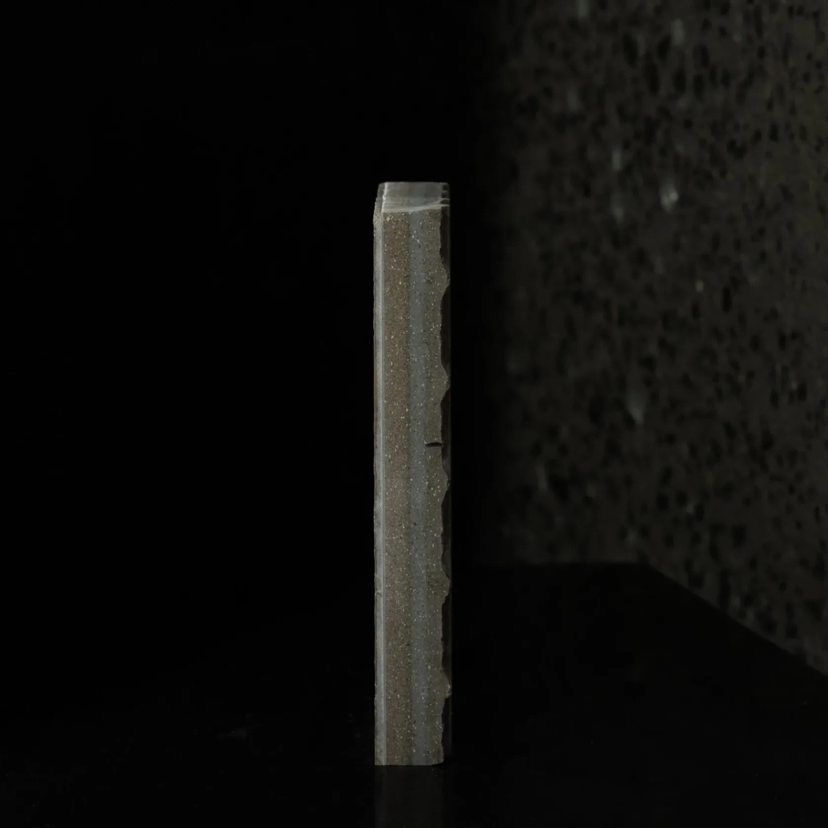 Ottoman Grey Leathered Marble Porcelia gallery detail image