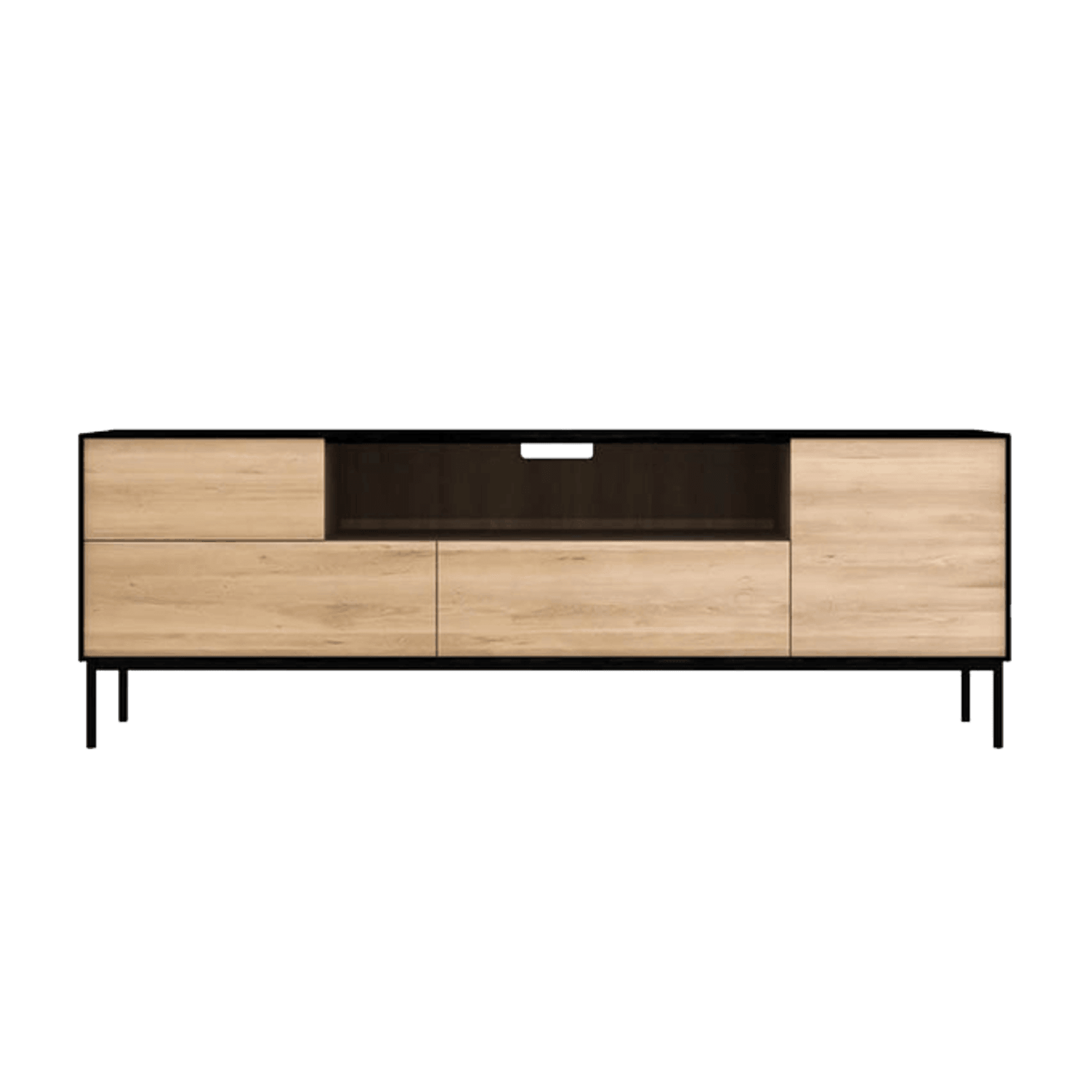 Ethnicraft | Oak Blackbird TV Cupboard gallery detail image