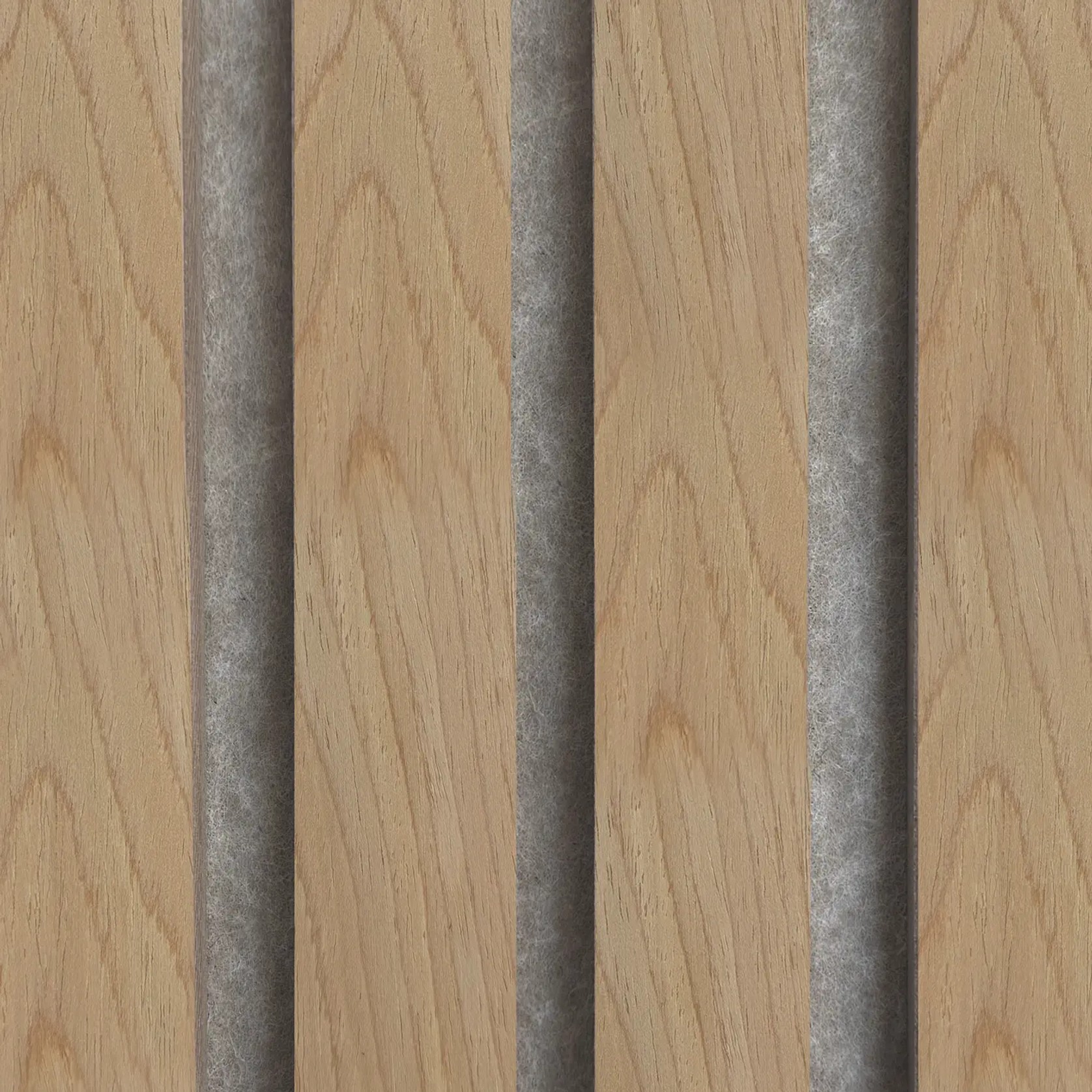 Ivory Oak | Acoustic Panel (Beige Felt) gallery detail image