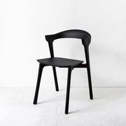 Ethnicraft / Oak Dining Chair / Black gallery detail image