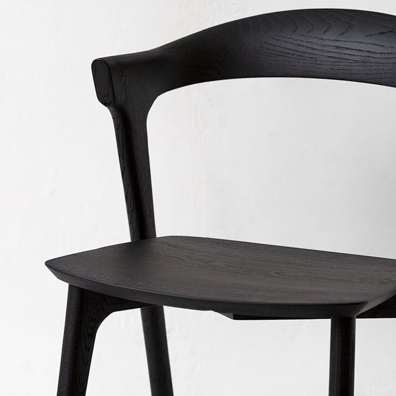 Ethnicraft / Oak Dining Chair / Black gallery detail image