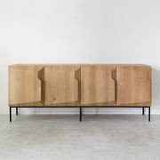 Oak Sideboard / 4 Door gallery detail image