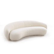 Curv Boucle Fabric Sofa gallery detail image