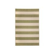 Nyoma Lime Striped Outdoor Rug gallery detail image