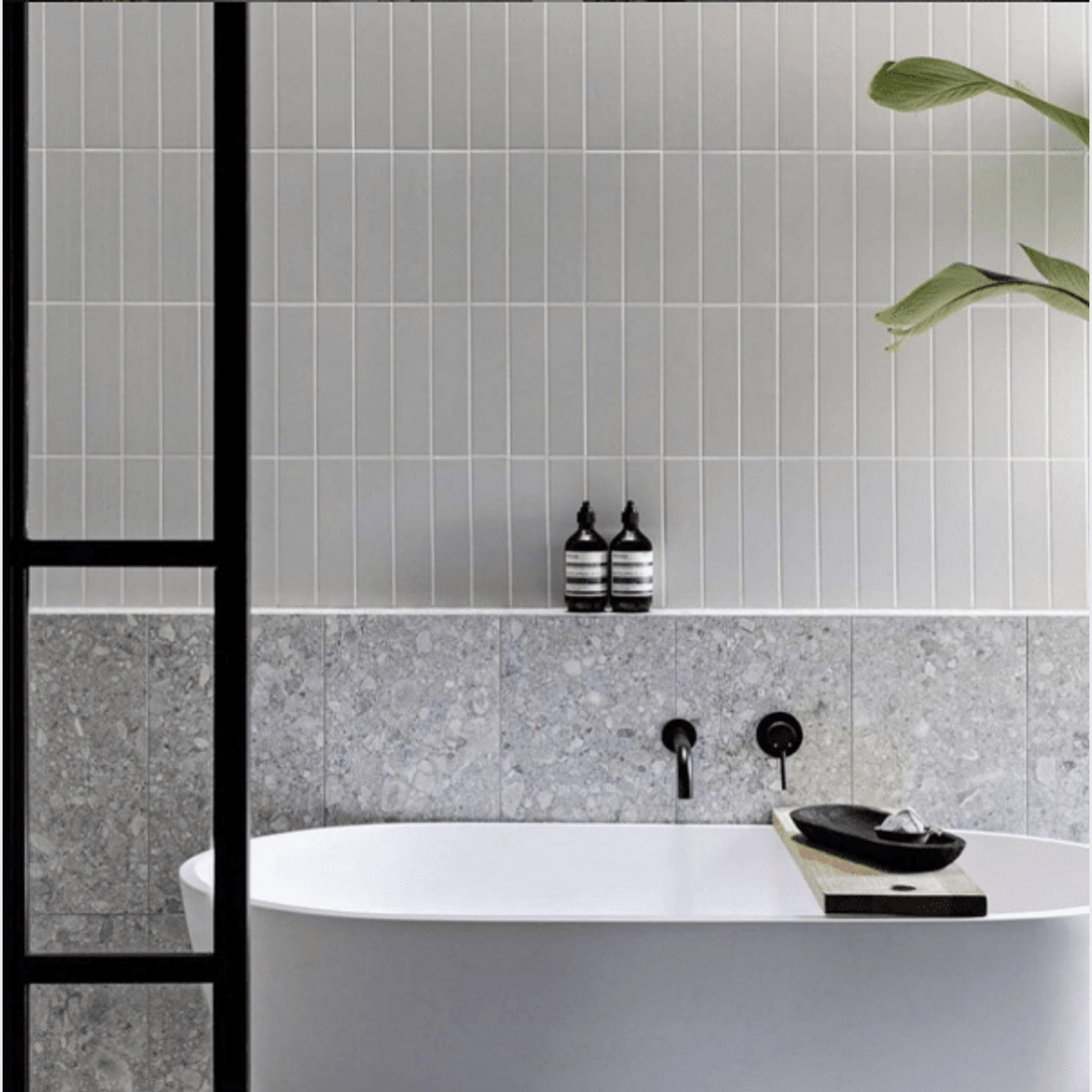 Pietra Bianca Olive Freestanding Stone Bath gallery detail image