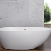 Pietra Bianca Olivia Freestanding Stone Bath gallery detail image