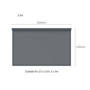 Retractable Shade Blind For Baltic Wall Mounted Pergola 2.0 gallery detail image