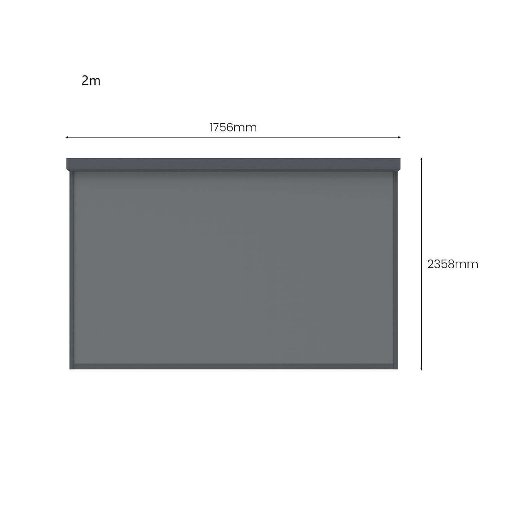 Retractable Shade Blind For Baltic Freestanding Pergola 2.0 gallery detail image