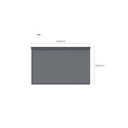 Retractable Shade Blind For Baltic Freestanding Pergola 2.0 gallery detail image