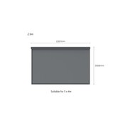 Retractable Shade Blind For Caribbean Wall Mounted Pergola 2.0 gallery detail image