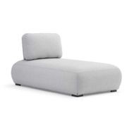 Ora Outdoor Chaise - Greige gallery detail image