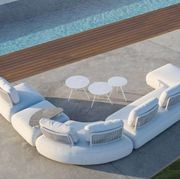 Ora Outdoor Chaise - Greige gallery detail image