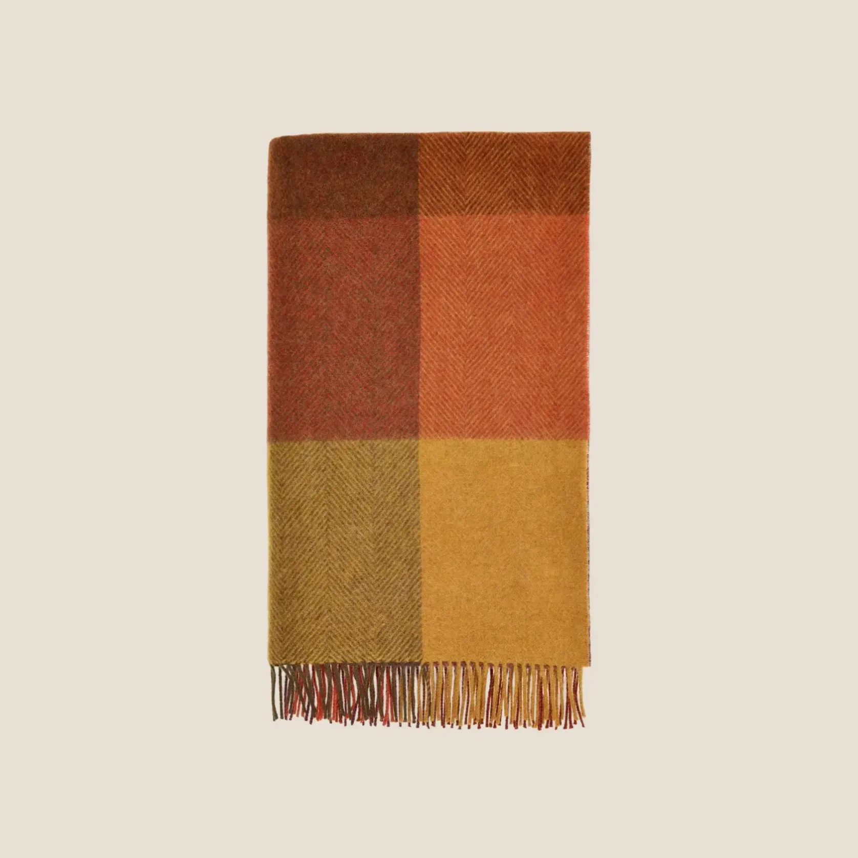 NZ Wool Throw - Harland Autumn | 100% Pure Wool gallery detail image