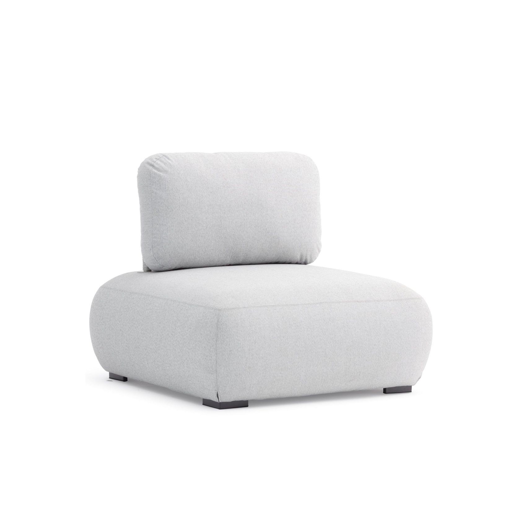 Ora One Seater Outdoor Lounge - Greige gallery detail image
