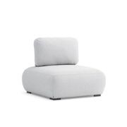 Ora One Seater Outdoor Lounge - Greige gallery detail image