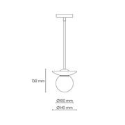 Orbit Pendant Light gallery detail image