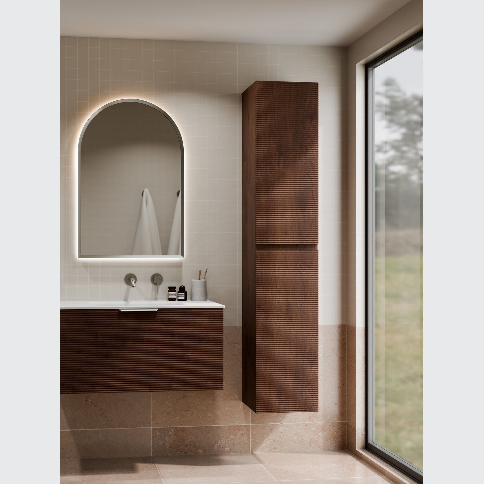 Lineare Orchard Tower Cabinet gallery detail image