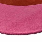 Orla Kiely Spot Flower Rug - Pink and Red | 100% Wool Designer Floor Rug gallery detail image