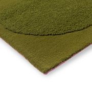 Orla Kiely Solid Stem Rug - Fern | 100% Wool Designer Floor Rug gallery detail image