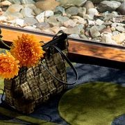 Orla Kiely Sprig Stem Rug - Marine | 100% Wool Designer Floor Rug gallery detail image