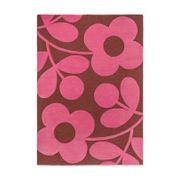 Orla Kiely Sprig Stem Rug - Paprika | 100% Wool Designer Floor Rug gallery detail image