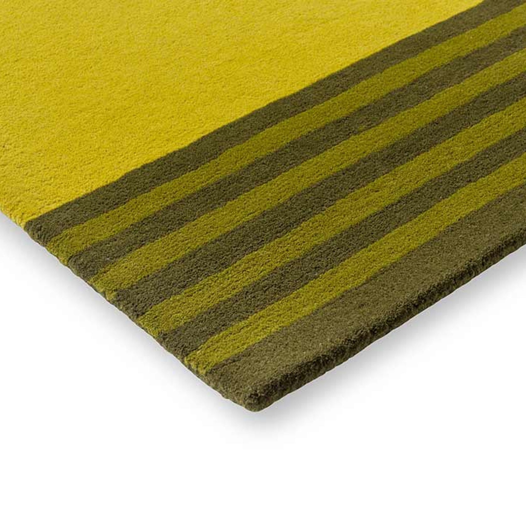 Orla Kiely Striped Tulip Rug - Seagrass | 100% Wool Designer Floor Rug gallery detail image