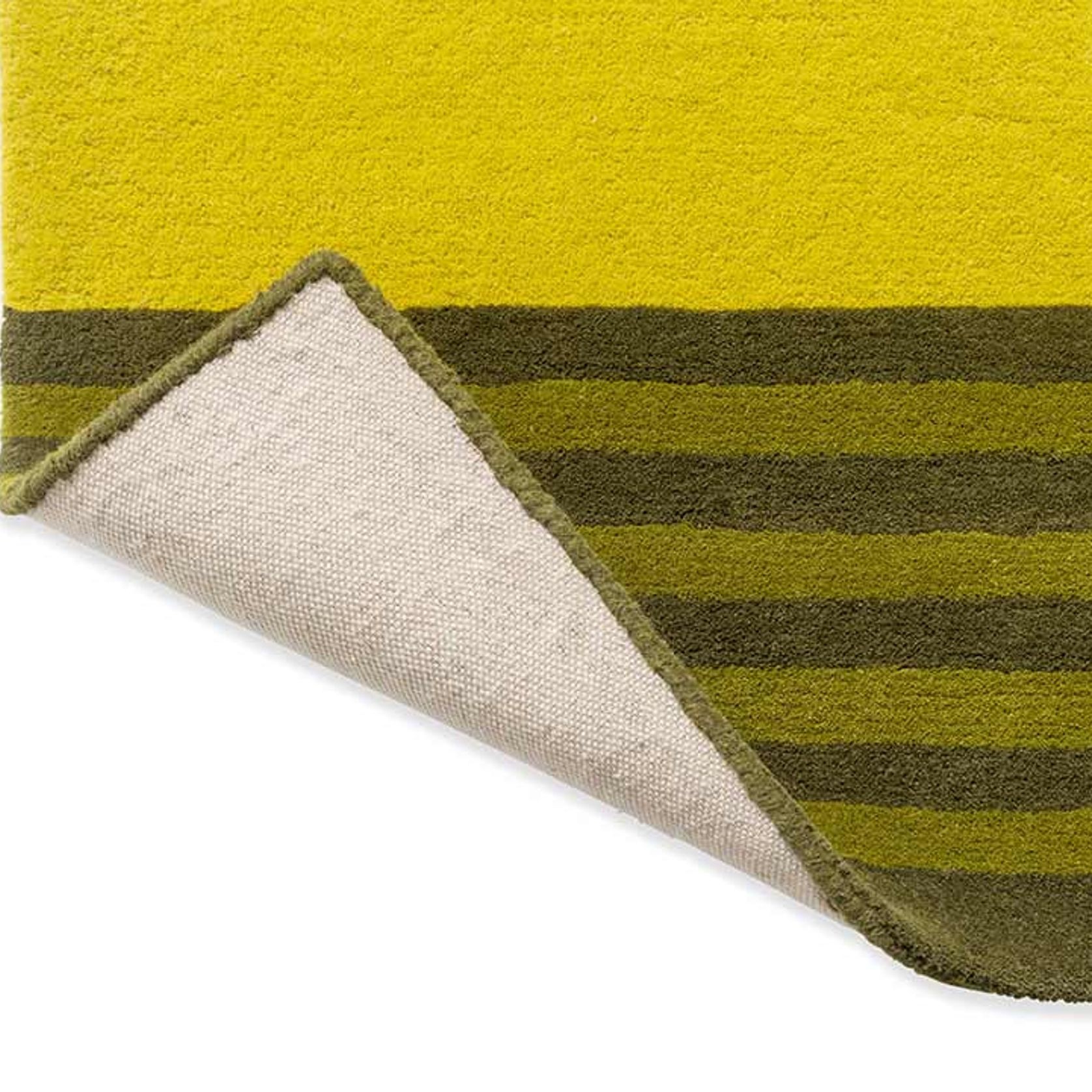 Orla Kiely Striped Tulip Rug - Seagrass | 100% Wool Designer Floor Rug gallery detail image