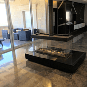 Ortal 4 x Sided Glass Gas Fireplace 130 gallery detail image