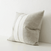 Weave Home Ottavio Cushion - Laurel | Textured Stripe gallery detail image