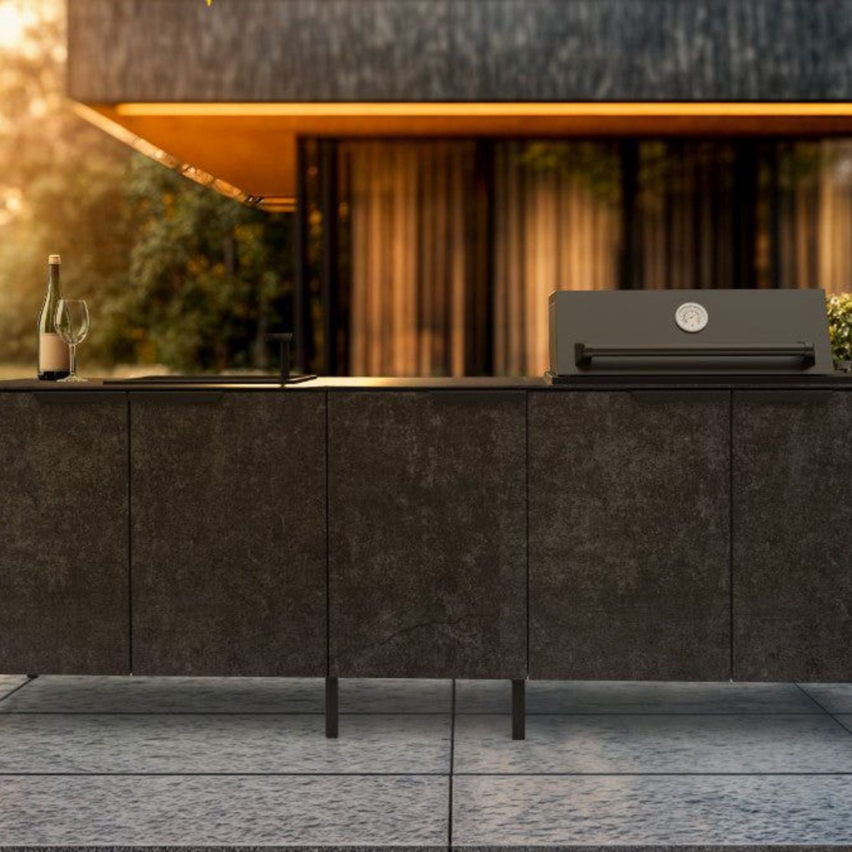 Q-Boo Kitchen Cabinet 100 Bbq gallery detail image