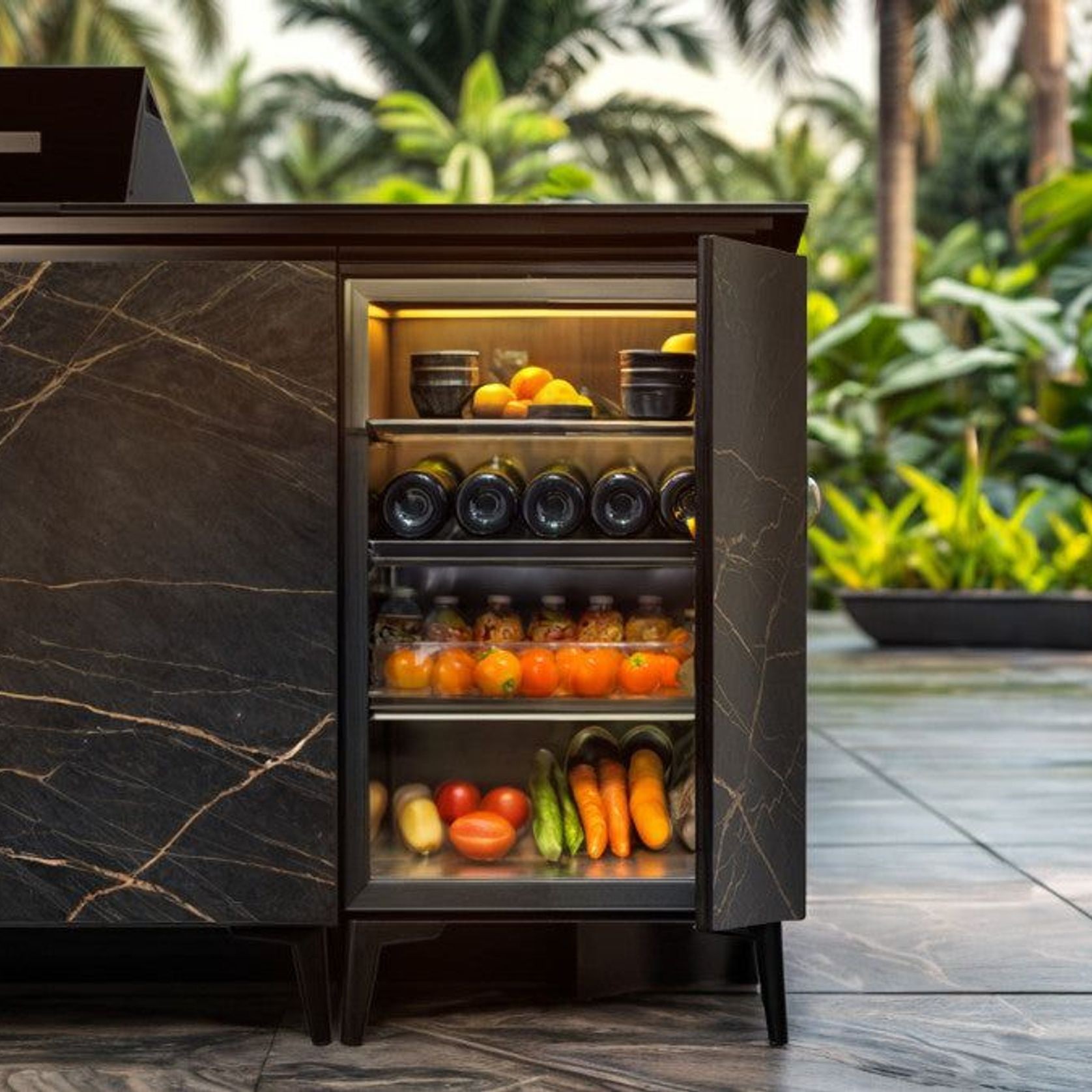 Q-BOO KITCHEN CABINET 50 FRIDGE gallery detail image