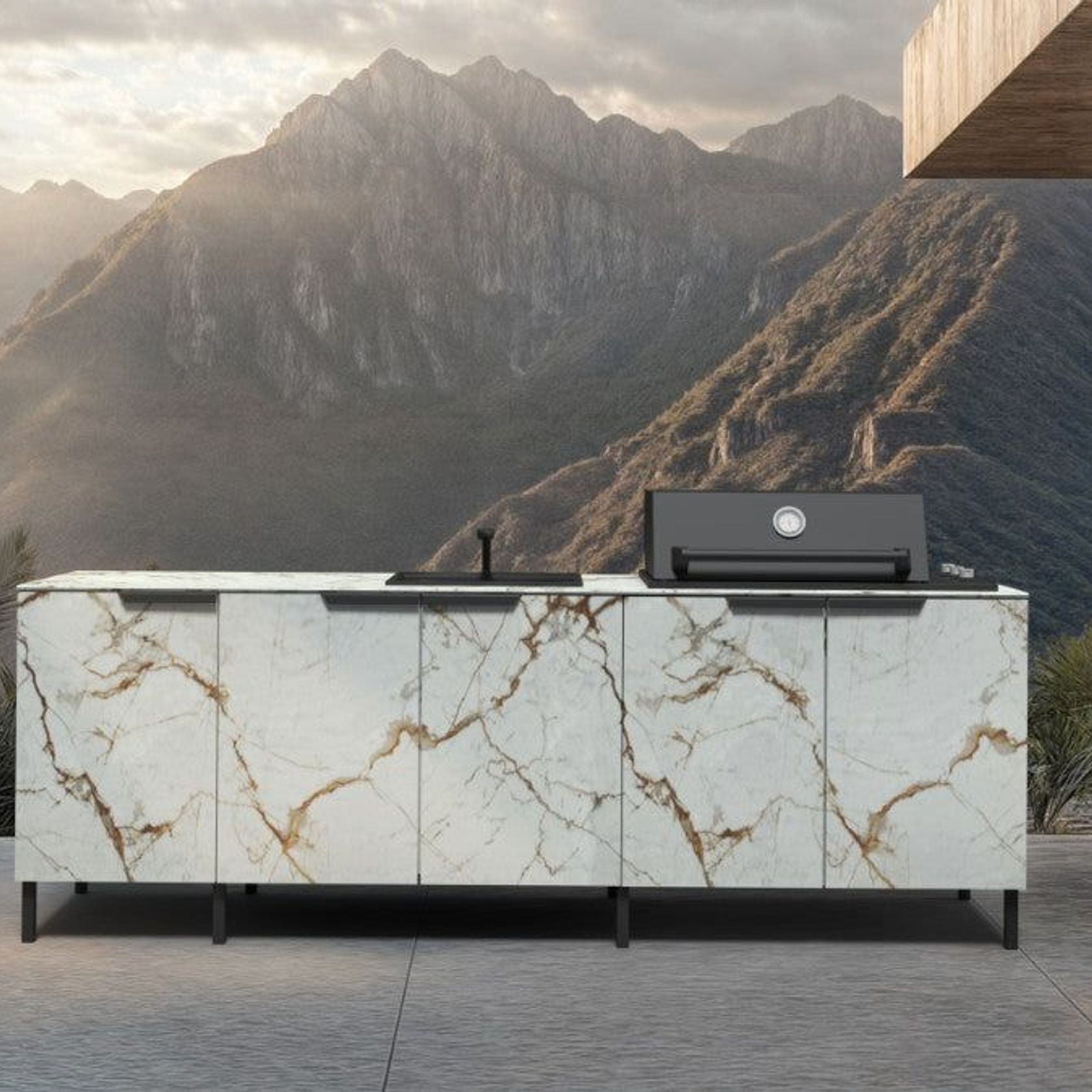 Q-Boo Kitchen Cabinet 100 Bbq gallery detail image
