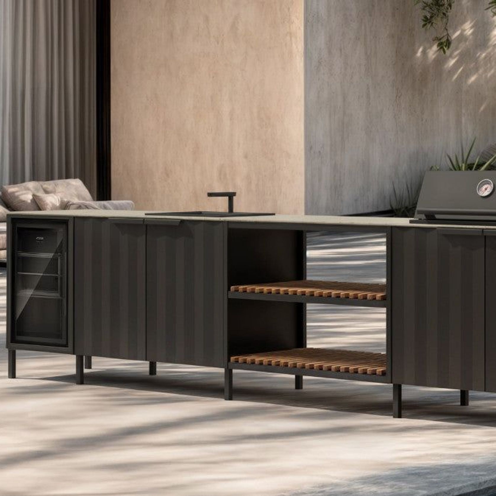 Q-BOO KITCHEN CABINET 50 FRIDGE gallery detail image