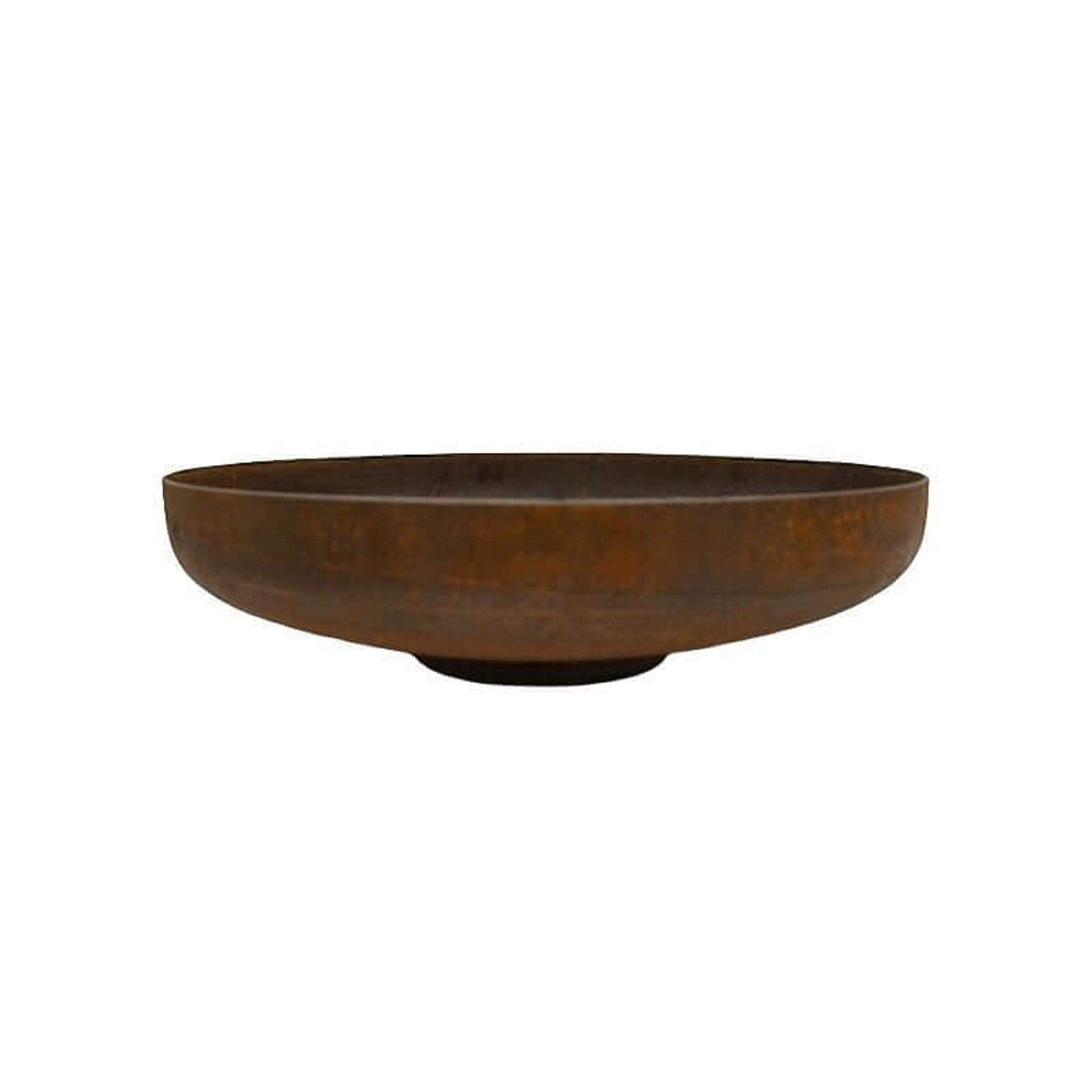 Corten Steel Fire Pit Bowl – 80cm Outdoor Brazier (Grill Accessories Not Included) gallery detail image