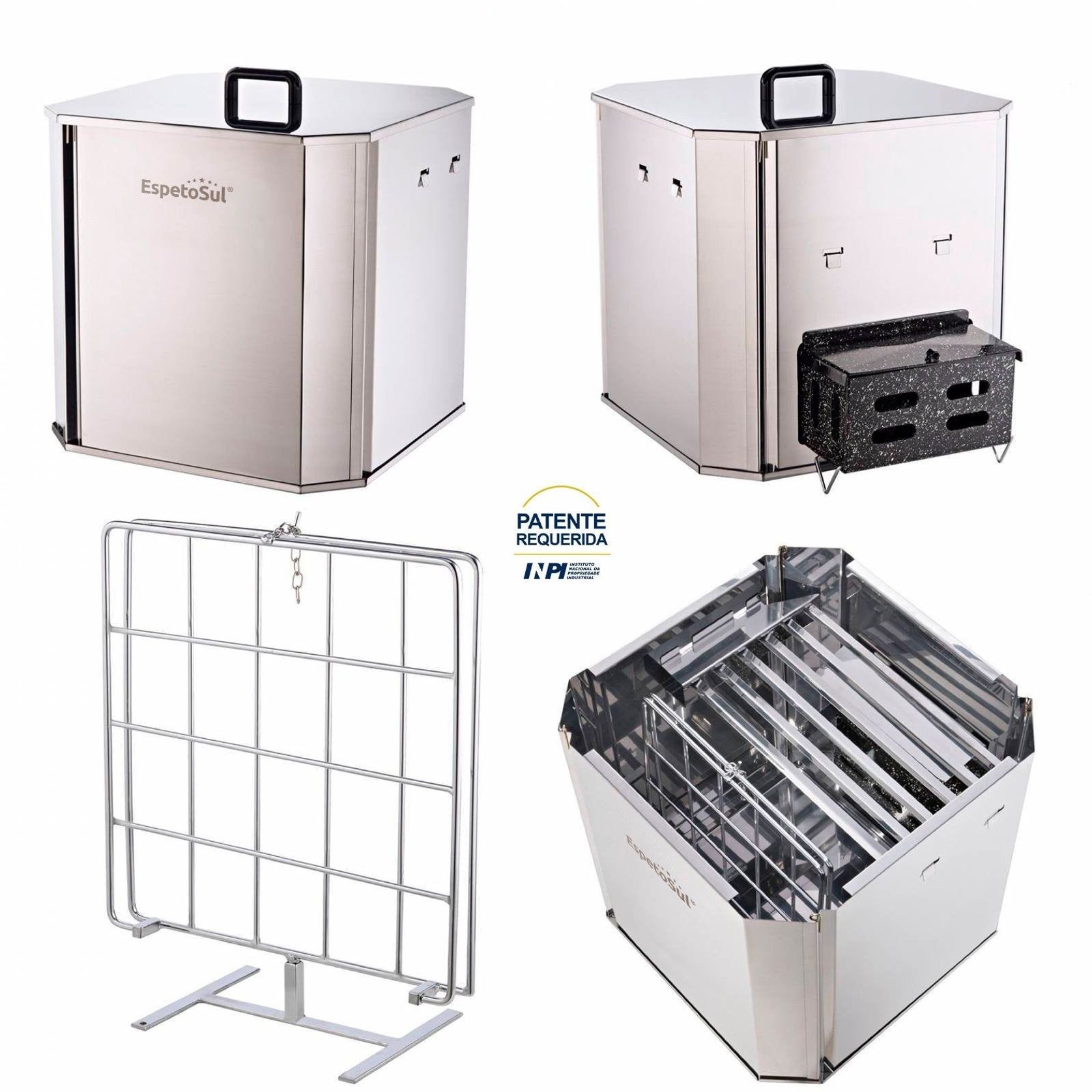 EspetoSul Charcoal Barbecue Mini Santo 10 gallery detail image