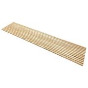 WOODFLEX Outdoor & Indoor Solid Hard Wood Slat Wall & Ceiling Cladding - Oak - 2700mm x 560mm gallery detail image