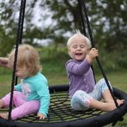 Outdoor Spider Web Swing - 100cm gallery detail image