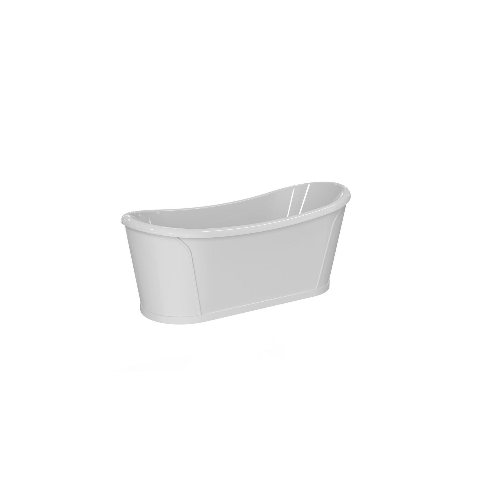 Ovola Freestanding Acrylic Bath 1680mm - OV664 gallery detail image