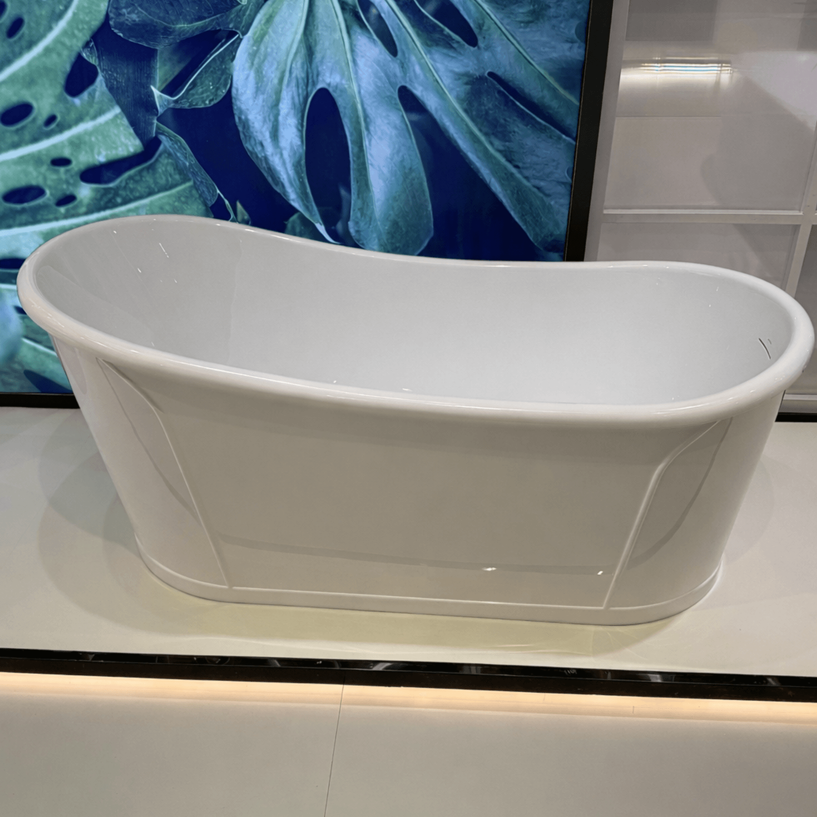 Ovola Freestanding Acrylic Bath 1680mm - OV664 gallery detail image