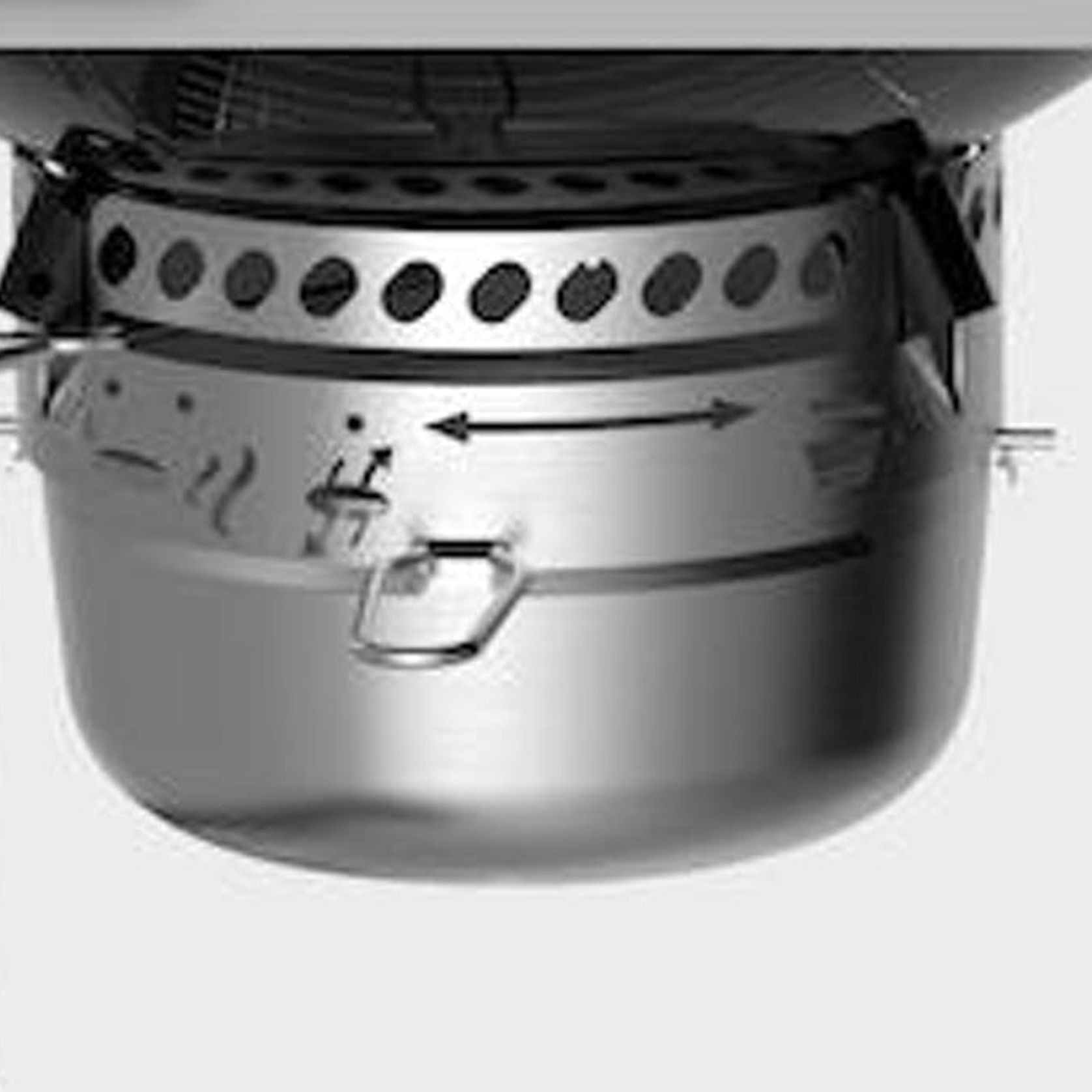 57cm Performer Kettle Black with GBS SS Grill gallery detail image