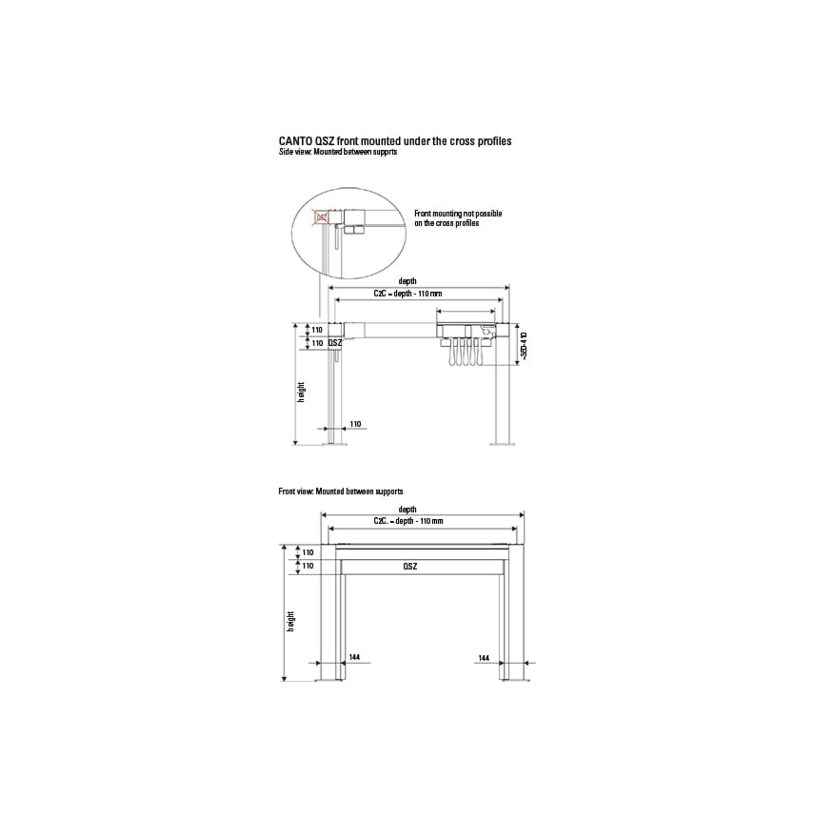 Leiner Sunrain Q Retractable Roof Pergola gallery detail image