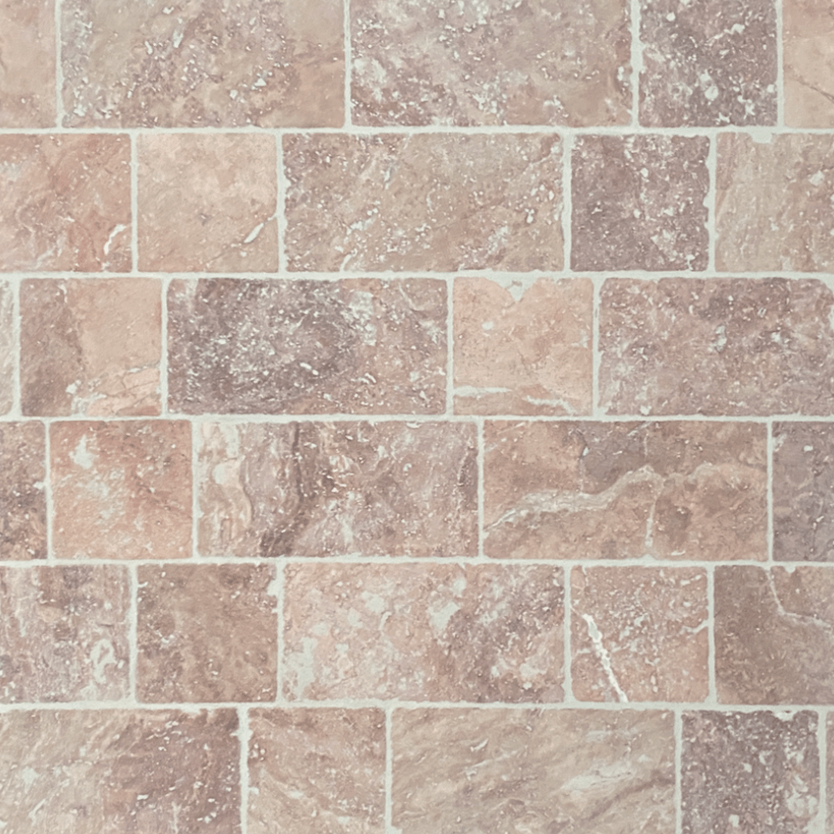Pink Travertine Tumbled Stone gallery detail image