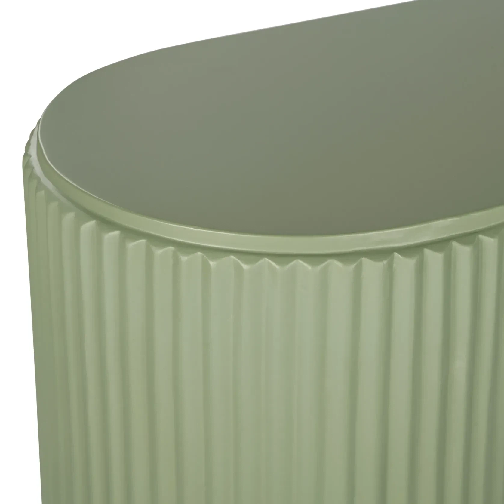 Nova Outdoor Dining Bench 210cm - Green Concrete gallery detail image