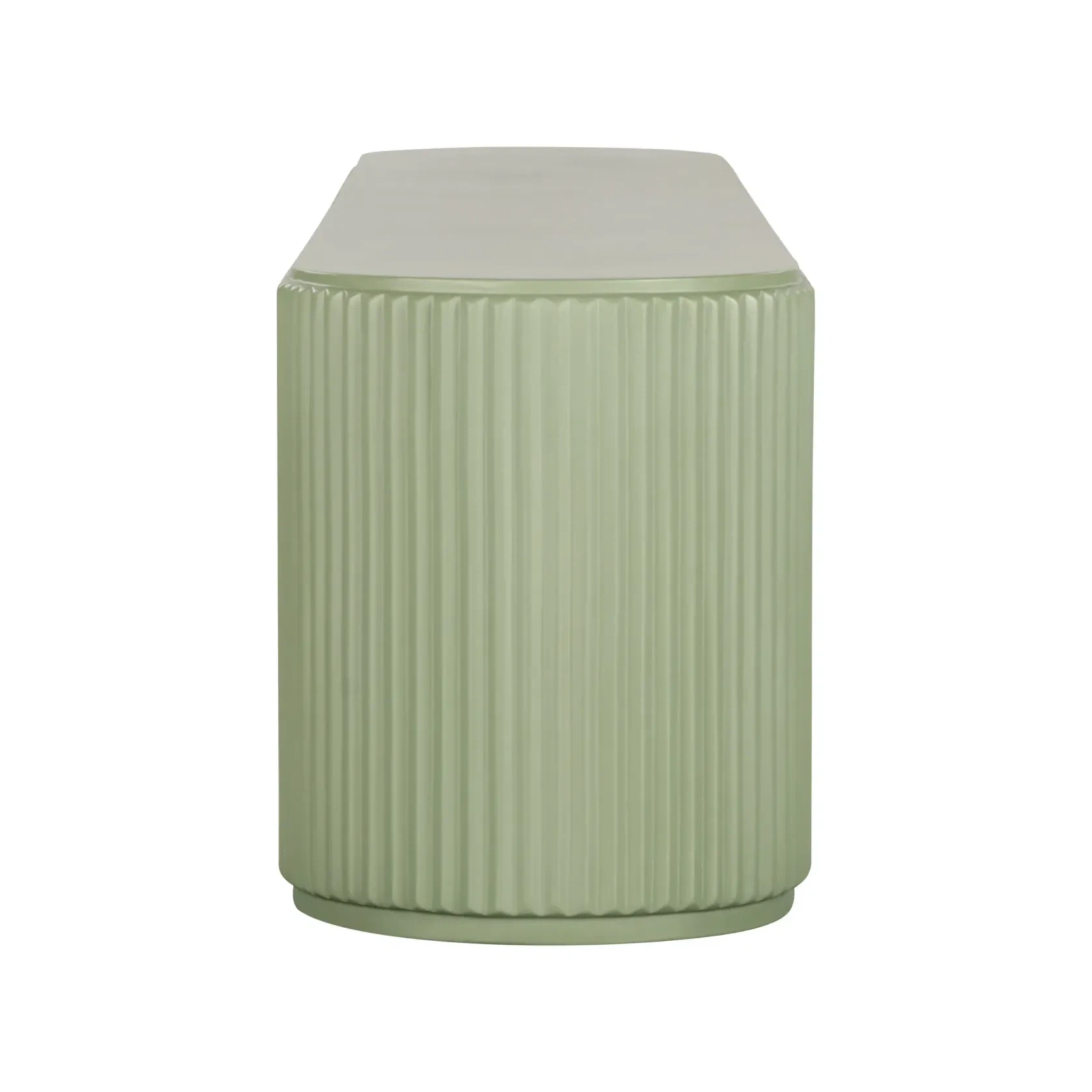 Nova Outdoor Dining Bench 210cm - Green Concrete gallery detail image