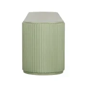 Nova Outdoor Dining Bench 210cm - Green Concrete gallery detail image