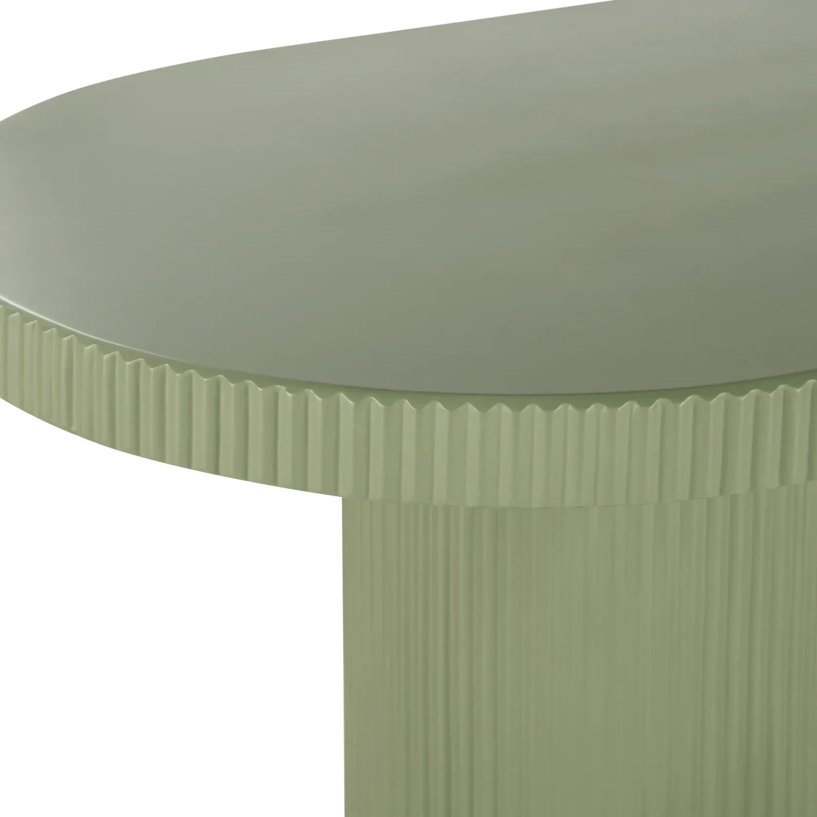 Nova Outdoor Dining Table 240cm - Green Concrete gallery detail image