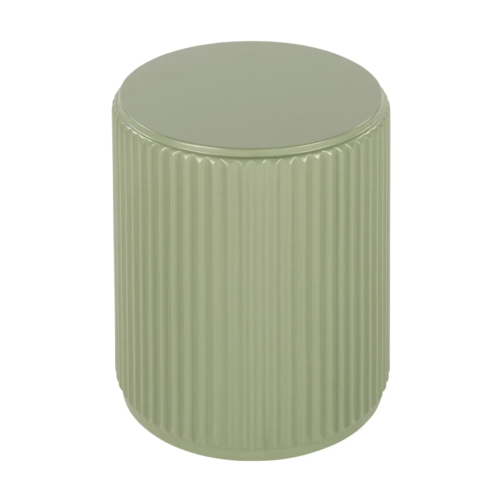 Nova Outdoor Side Table - Green Concrete gallery detail image