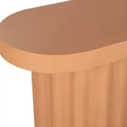 Flock Outdoor Dining Bench 210cm - Terracotta Concrete gallery detail image