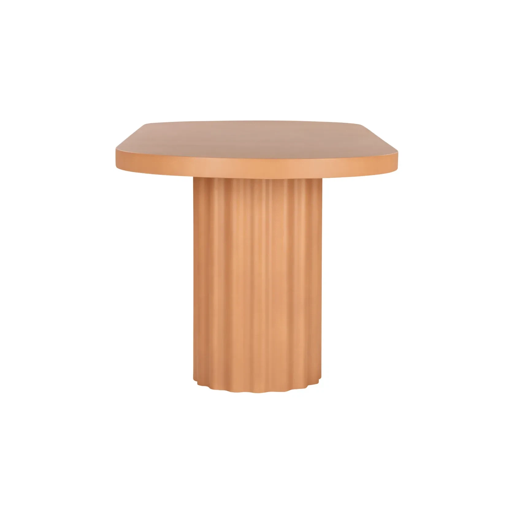 Flock Outdoor Dining Table 240cm - Terracotta Concrete gallery detail image