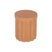 Flock Outdoor Side Table - Terracotta Concrete gallery detail image